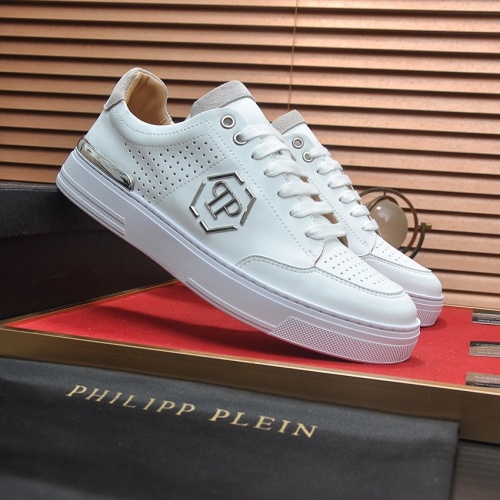 Replica Philipp Plein PP Casual Shoes For Men #1265848 $85.00 USD for Wholesale