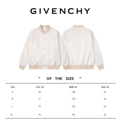 Replica Givenchy Jackets Long Sleeved For Unisex #1265859 $76.00 USD for Wholesale