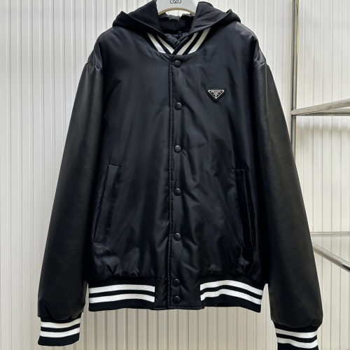 Prada Jackets Long Sleeved For Unisex #1265868 $150.00 USD, Wholesale Replica Prada Jackets