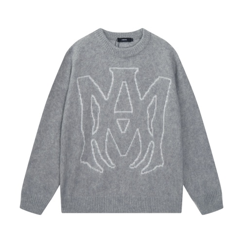 Amiri Sweaters Long Sleeved For Unisex #1265889 $64.00 USD, Wholesale Replica Amiri Sweaters