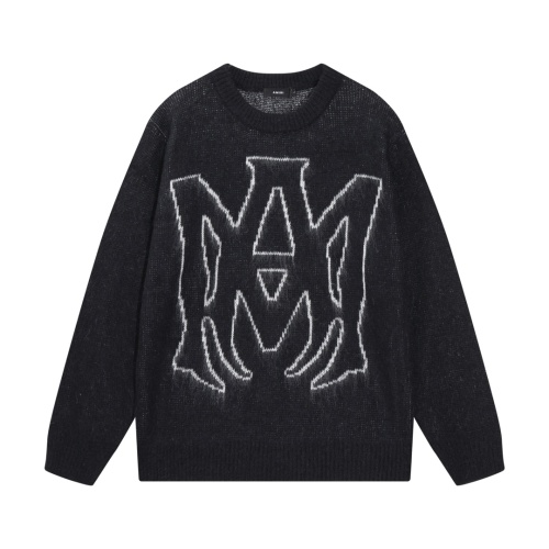 Amiri Sweaters Long Sleeved For Unisex #1265890 $64.00 USD, Wholesale Replica Amiri Sweaters