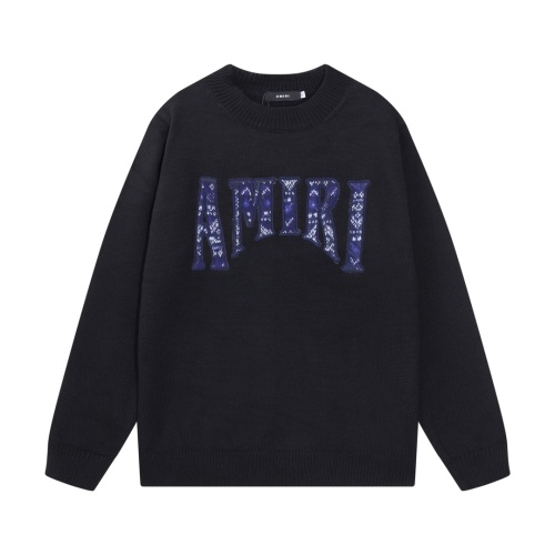 Amiri Sweaters Long Sleeved For Unisex #1265891 $64.00 USD, Wholesale Replica Amiri Sweaters