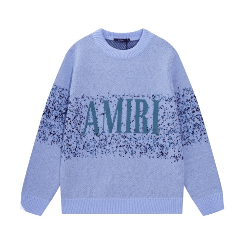 Amiri Sweaters Long Sleeved For Unisex #1265895 $64.00 USD, Wholesale Replica Amiri Sweaters