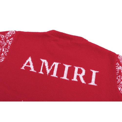 Replica Amiri Sweaters Long Sleeved For Unisex #1265897 $64.00 USD for Wholesale