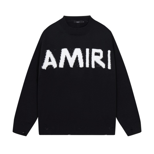 Amiri Sweaters Long Sleeved For Unisex #1265902 $64.00 USD, Wholesale Replica Amiri Sweaters