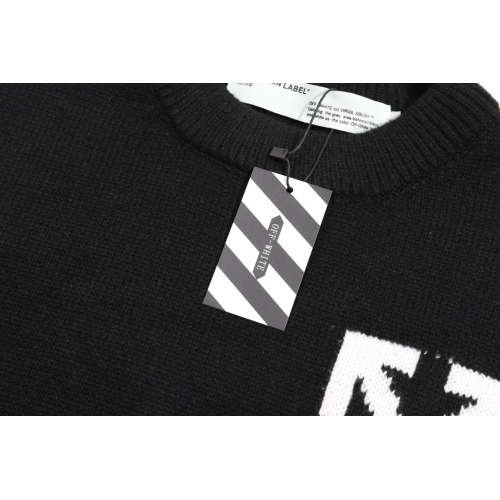 Replica Off-White Sweaters Long Sleeved For Unisex #1265916 $64.00 USD for Wholesale