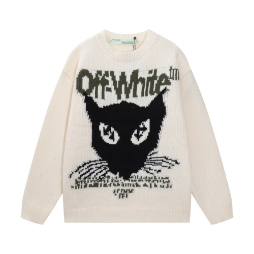 Off-White Sweaters Long Sleeved For Unisex #1265919 $64.00 USD, Wholesale Replica Off-White Sweaters