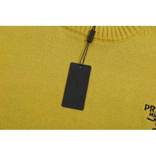 Replica Prada Sweater Long Sleeved For Unisex #1265923 $64.00 USD for Wholesale