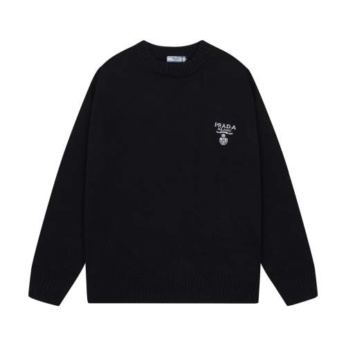 Prada Sweater Long Sleeved For Unisex #1265924 $64.00 USD, Wholesale Replica Prada Sweater