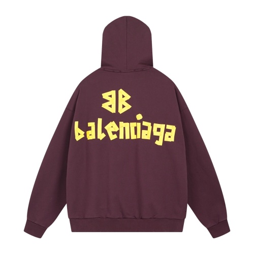 Replica Balenciaga Hoodies Long Sleeved For Unisex #1265936 $64.00 USD for Wholesale