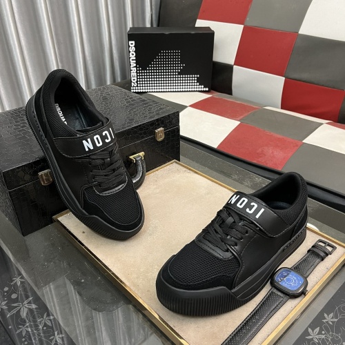 Replica Dsquared Casual Shoes For Men #1265952 $82.00 USD for Wholesale