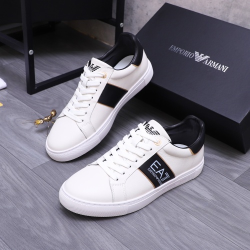 Armani Casual Shoes For Men #1265975 $76.00 USD, Wholesale Replica Armani Casual Shoes