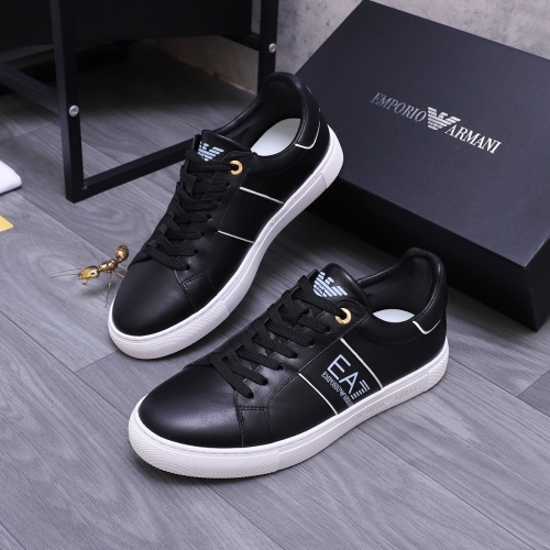 Armani Casual Shoes For Men #1265977 $76.00 USD, Wholesale Replica Armani Casual Shoes