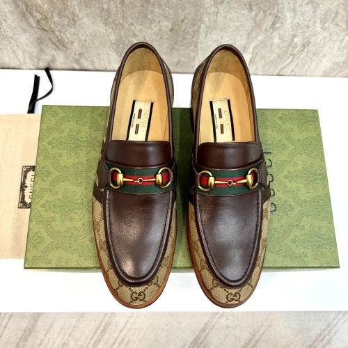 Replica Gucci Oxfords Shoes For Men #1265989 $160.00 USD for Wholesale