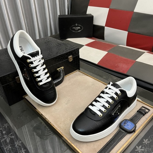 Replica Prada Casual Shoes For Men #1266008 $82.00 USD for Wholesale