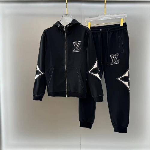 Louis Vuitton LV Tracksuits Long Sleeved For Men #1266037 $105.00 USD, Wholesale Replica Louis Vuitton LV Tracksuits