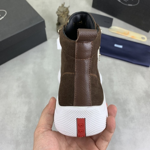 Replica Prada High Top Shoes For Men #1266048 $105.00 USD for Wholesale