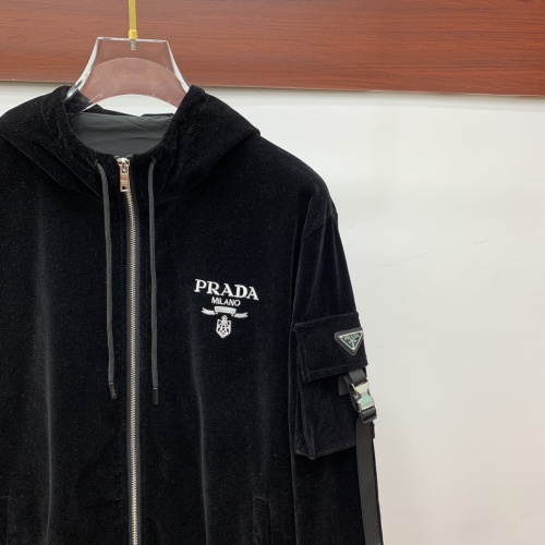 Replica Prada Tracksuits Long Sleeved For Men #1266050 $105.00 USD for Wholesale