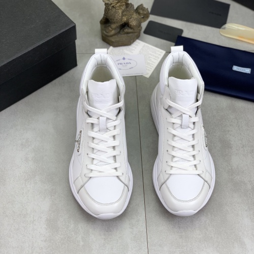 Replica Prada High Top Shoes For Men #1266053 $105.00 USD for Wholesale