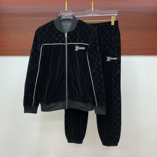 Louis Vuitton LV Tracksuits Long Sleeved For Men #1266054 $105.00 USD, Wholesale Replica Louis Vuitton LV Tracksuits