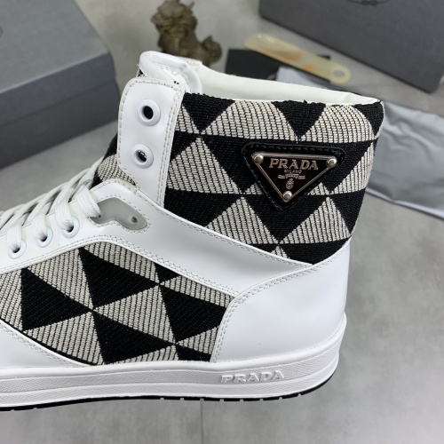 Replica Prada High Top Shoes For Men #1266062 $108.00 USD for Wholesale