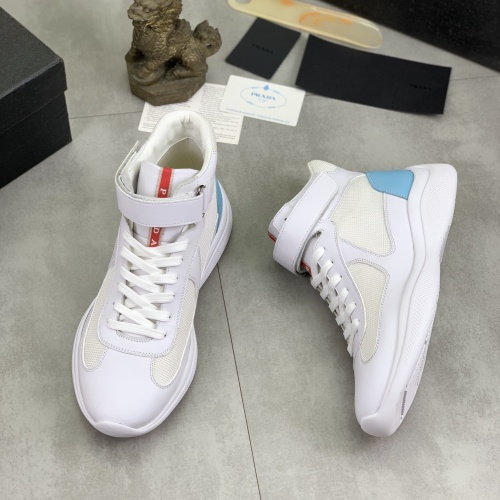 Prada High Top Shoes For Men #1266064 $105.00 USD, Wholesale Replica Prada High Top Shoes