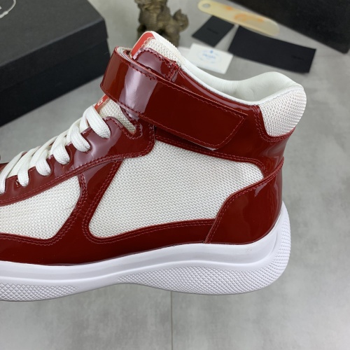 Replica Prada High Top Shoes For Men #1266066 $105.00 USD for Wholesale