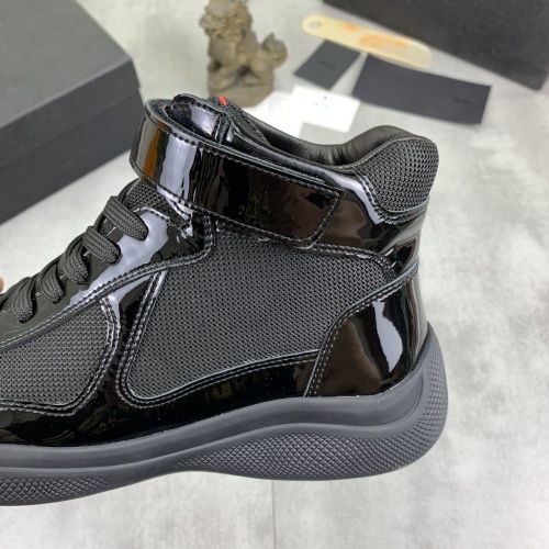 Replica Prada High Top Shoes For Men #1266068 $105.00 USD for Wholesale