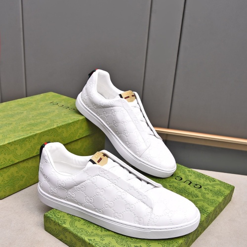 Replica Gucci Casual Shoes For Men #1266078 $72.00 USD for Wholesale