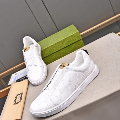 Replica Gucci Casual Shoes For Men #1266078 $72.00 USD for Wholesale