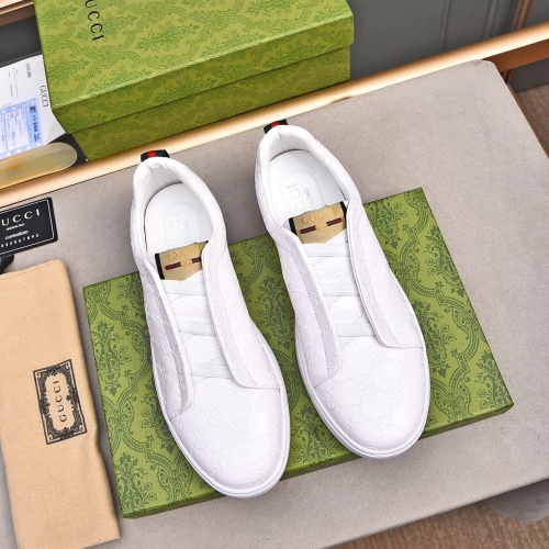 Replica Gucci Casual Shoes For Men #1266078 $72.00 USD for Wholesale