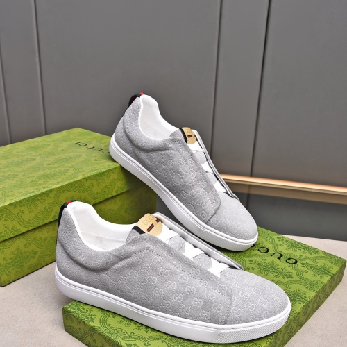 Replica Gucci Casual Shoes For Men #1266080 $72.00 USD for Wholesale