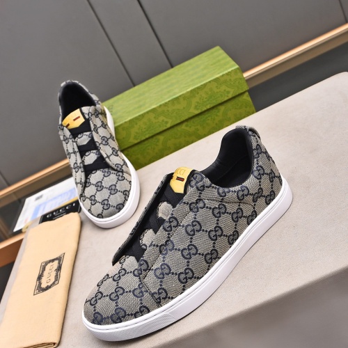 Replica Gucci Casual Shoes For Men #1266083 $72.00 USD for Wholesale