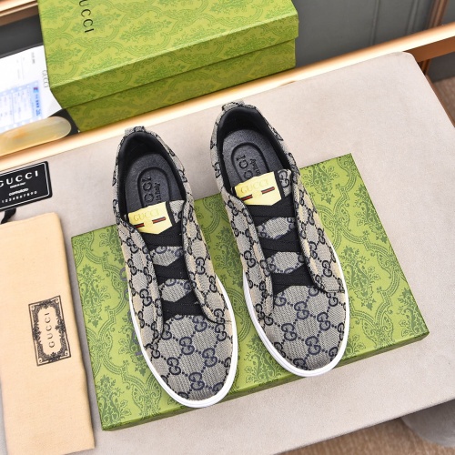 Replica Gucci Casual Shoes For Men #1266083 $72.00 USD for Wholesale