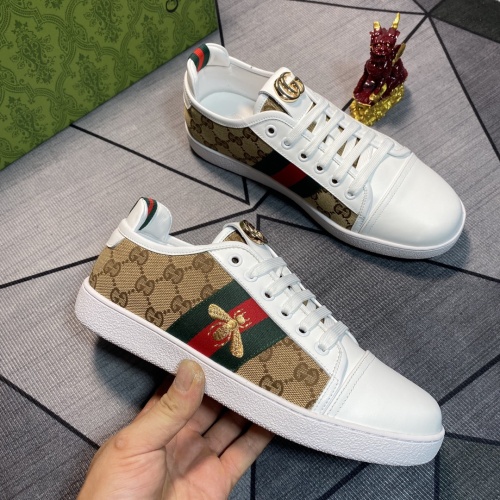 Replica Gucci Casual Shoes For Men #1266087 $72.00 USD for Wholesale