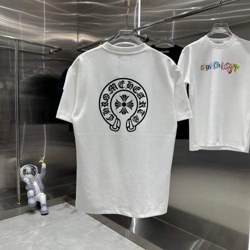 Chrome Hearts T-Shirts Short Sleeved For Unisex #1266094 $45.00 USD, Wholesale Replica Chrome Hearts T-Shirts