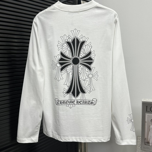 Chrome Hearts T-Shirts Long Sleeved For Unisex #1266096 $52.00 USD, Wholesale Replica Chrome Hearts T-Shirts