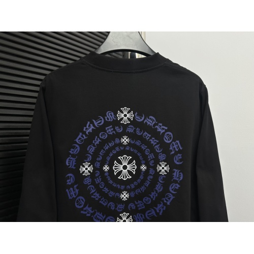 Replica Chrome Hearts T-Shirts Long Sleeved For Unisex #1266105 $52.00 USD for Wholesale