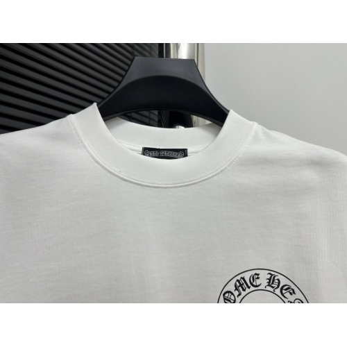 Replica Chrome Hearts T-Shirts Long Sleeved For Unisex #1266112 $52.00 USD for Wholesale