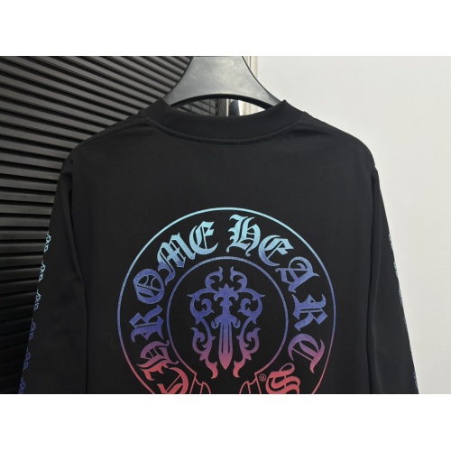 Replica Chrome Hearts T-Shirts Long Sleeved For Unisex #1266117 $52.00 USD for Wholesale