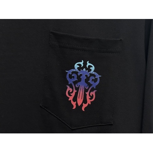 Replica Chrome Hearts T-Shirts Long Sleeved For Unisex #1266117 $52.00 USD for Wholesale