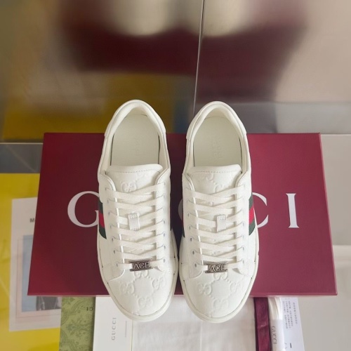 Replica Gucci Casual Shoes For Men #1266133 $76.00 USD for Wholesale