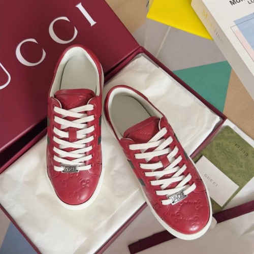 Replica Gucci Casual Shoes For Women #1266137 $76.00 USD for Wholesale