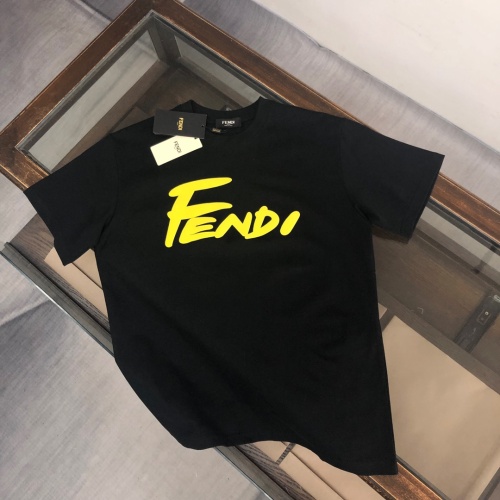 Fendi T-Shirts Short Sleeved For Unisex #1266138 $45.00 USD, Wholesale Replica Fendi T-Shirts