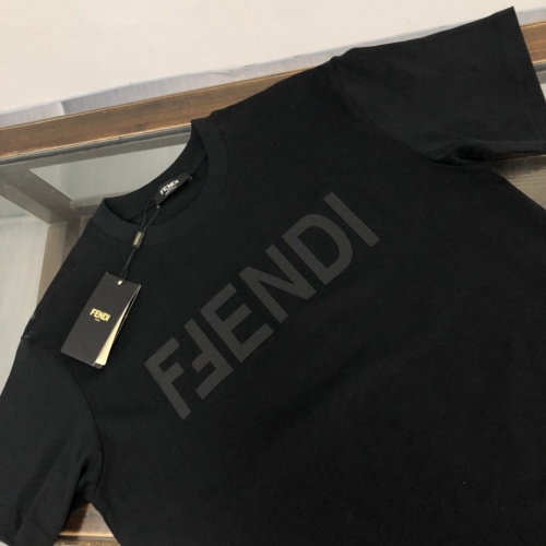 Replica Fendi T-Shirts Short Sleeved For Unisex #1266140 $45.00 USD for Wholesale