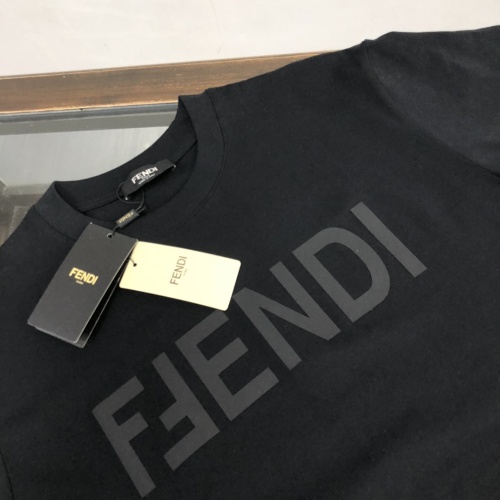 Replica Fendi T-Shirts Short Sleeved For Unisex #1266140 $45.00 USD for Wholesale