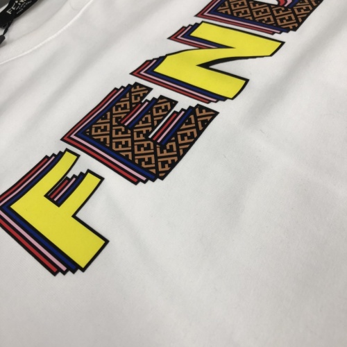 Replica Fendi T-Shirts Short Sleeved For Unisex #1266144 $42.00 USD for Wholesale