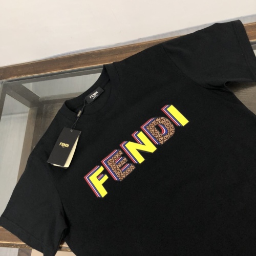 Replica Fendi T-Shirts Short Sleeved For Unisex #1266145 $42.00 USD for Wholesale