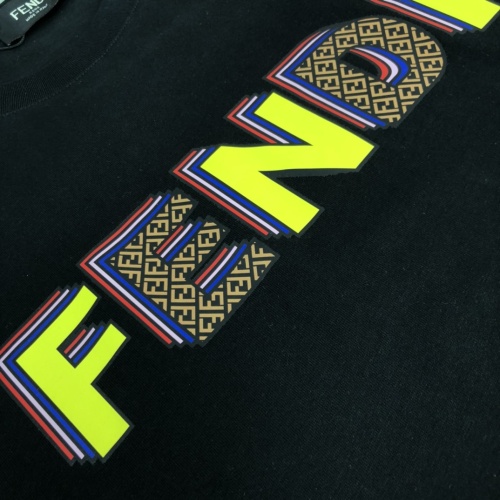 Replica Fendi T-Shirts Short Sleeved For Unisex #1266145 $42.00 USD for Wholesale