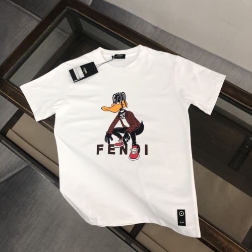 Fendi T-Shirts Short Sleeved For Unisex #1266149 $42.00 USD, Wholesale Replica Fendi T-Shirts